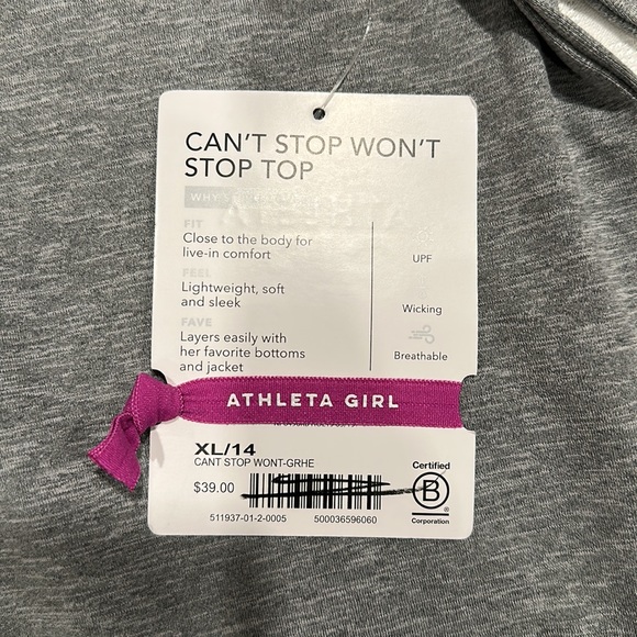 Athleta Girl long sleeve shirt - Picture 5 of 6